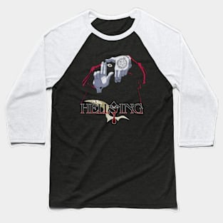 Hellsing Reborn Integra's Relentless Resolve Baseball T-Shirt